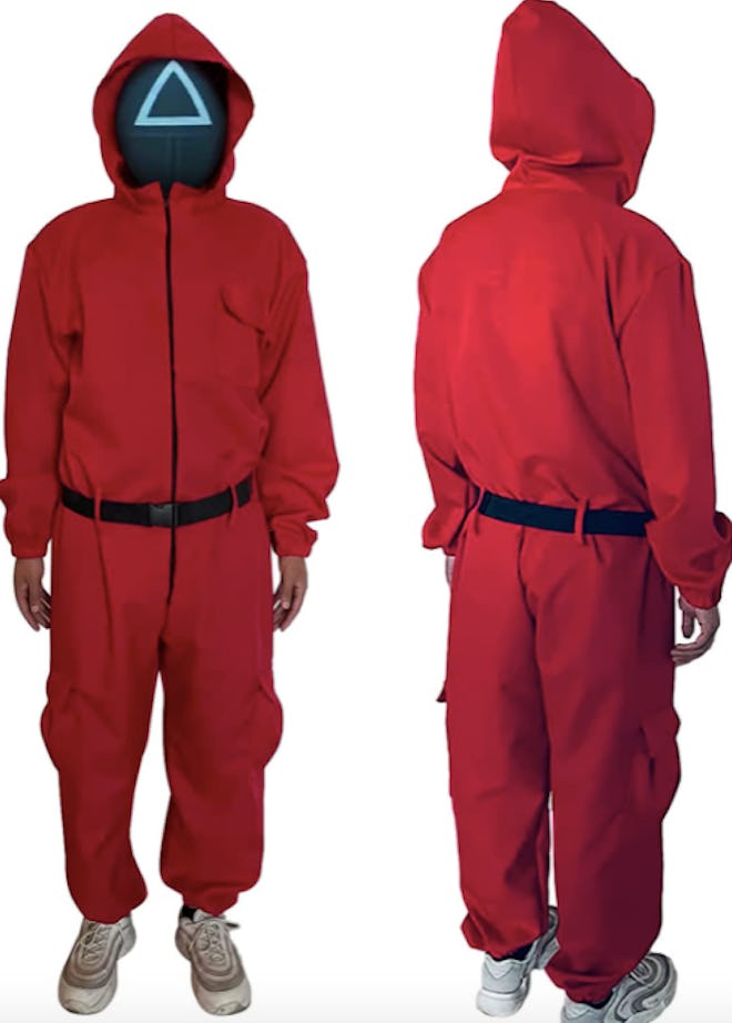 Squid Game Guard Jumpsuit Costume Merch Tracksuits