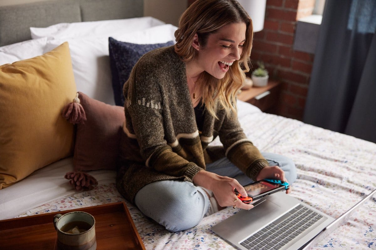 You can use your PC as a superpowered Bluetooth headset for Nintendo Switch