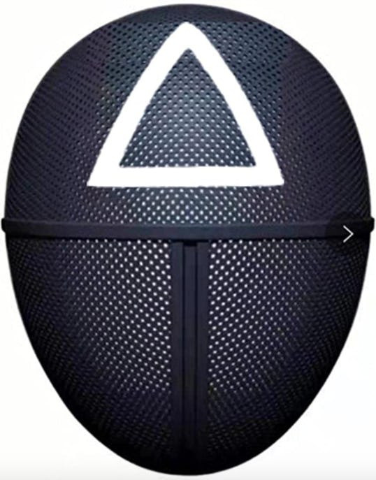 Squid Game Mask With Triangle