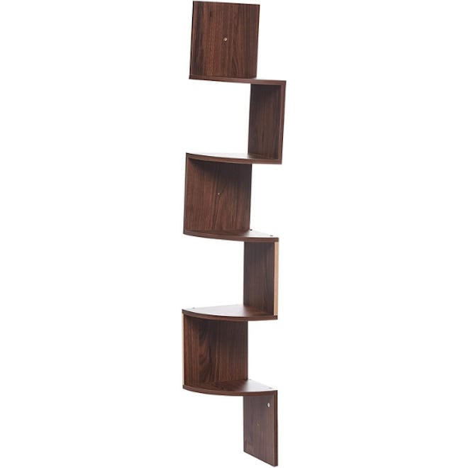 Greenco5 Tier Wall Mount Corner Shelves