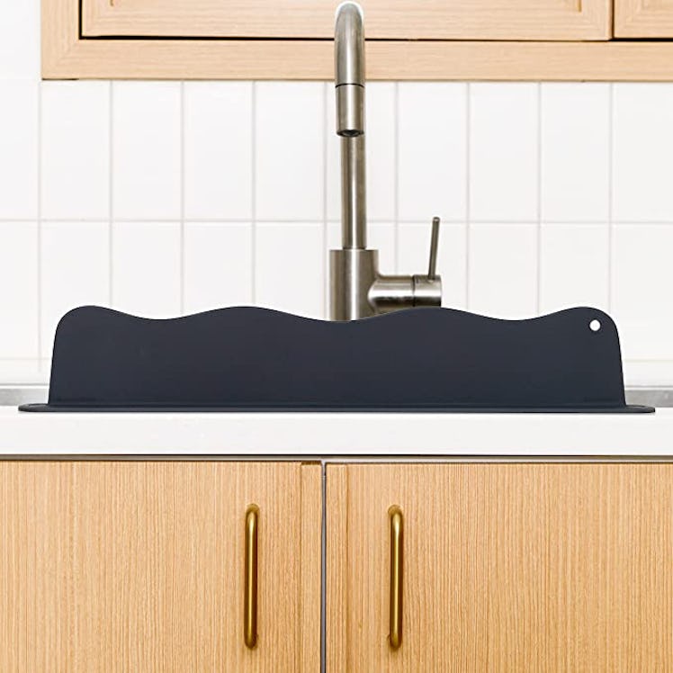 Blue Ginkgo Sink Splash Guard