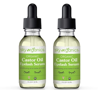Sky Organics Castor Oil Eyelash Serum (2-Pack)