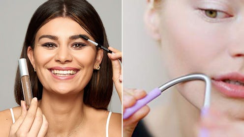 Two women putting on Beauty & Grooming Products