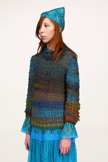 Anna Sui Sunset Spacedye Knit Sweater