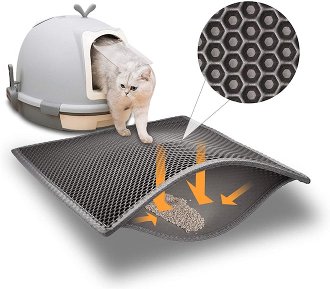 Pieviev Cat Litter Mat