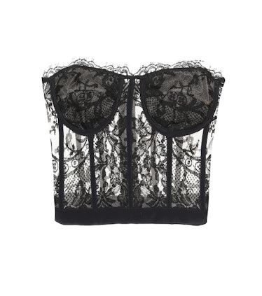 Alexander McQueen Lace Bustier