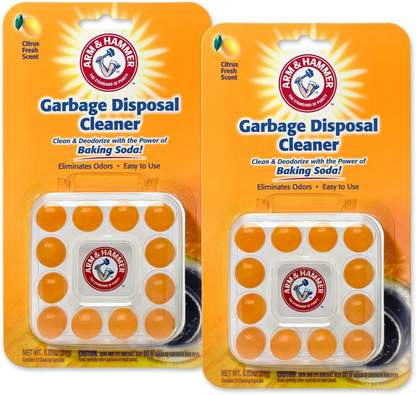 Arm &amp; Hammer Garbage Disposal Cleaner (2-Pack)