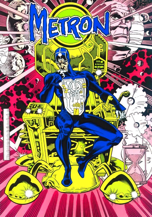 The cover of Metron New Gods