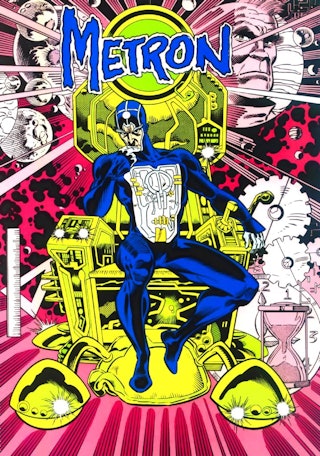 The cover of Metron New Gods