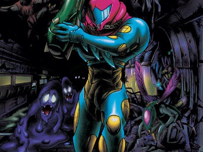 metroid fusion cover art