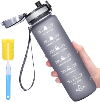 Favofit Motivational Water Bottle