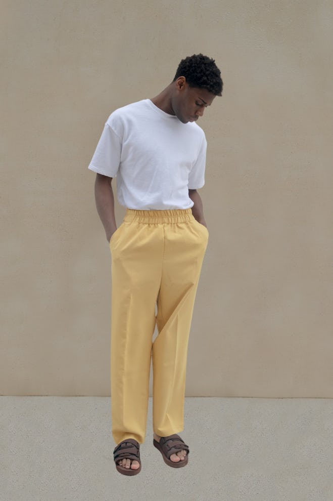 Yellow Suit Pants