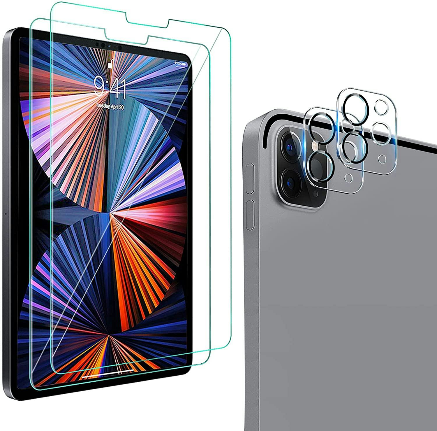 QHOHQ Tempered Glass Screen Protector (2-Pack)