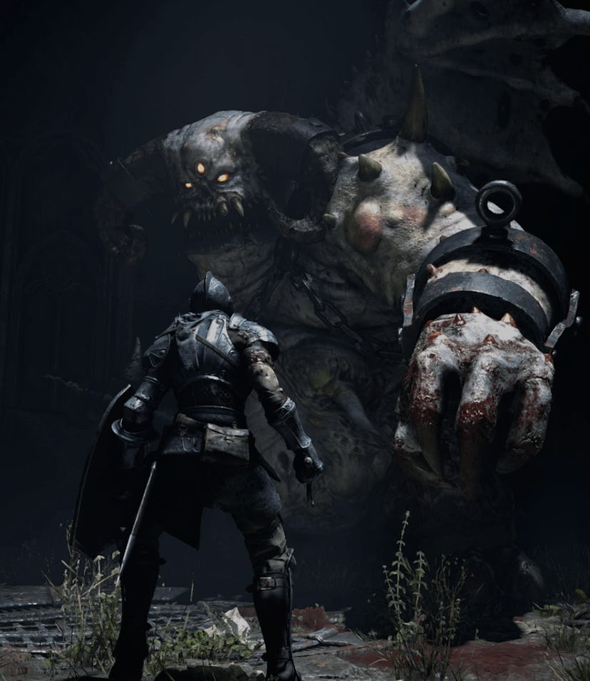 A screenshot from Demon Souls