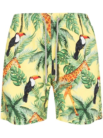 Tropical Garden Swim Shorts