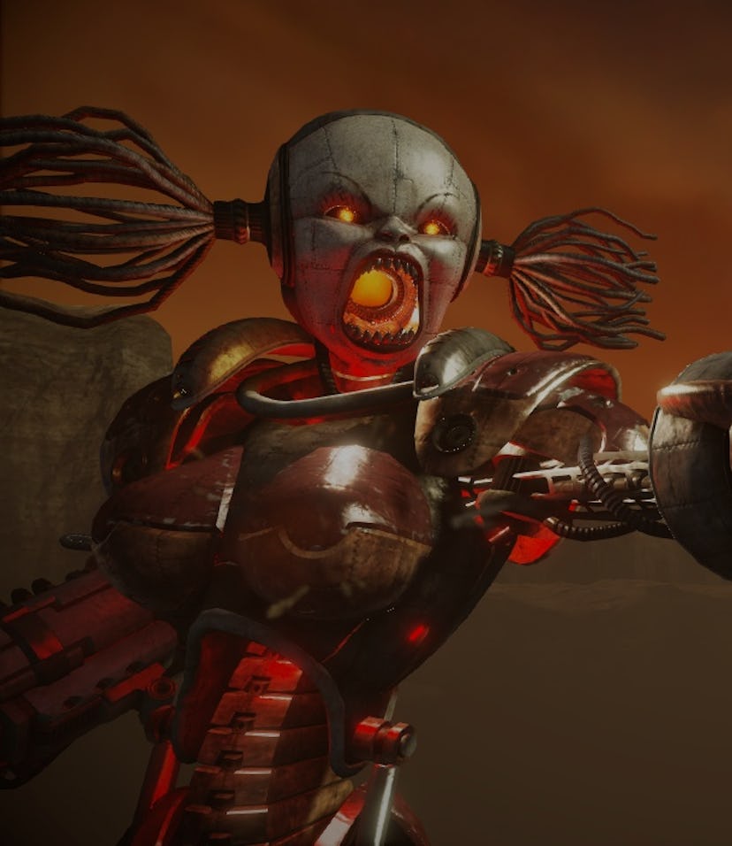 A screenshot from Twisted Metal (2012)