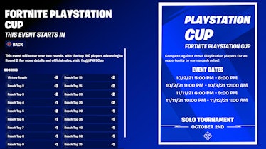 Fortnite Placement Cup: Start Date, Time & How to Enter