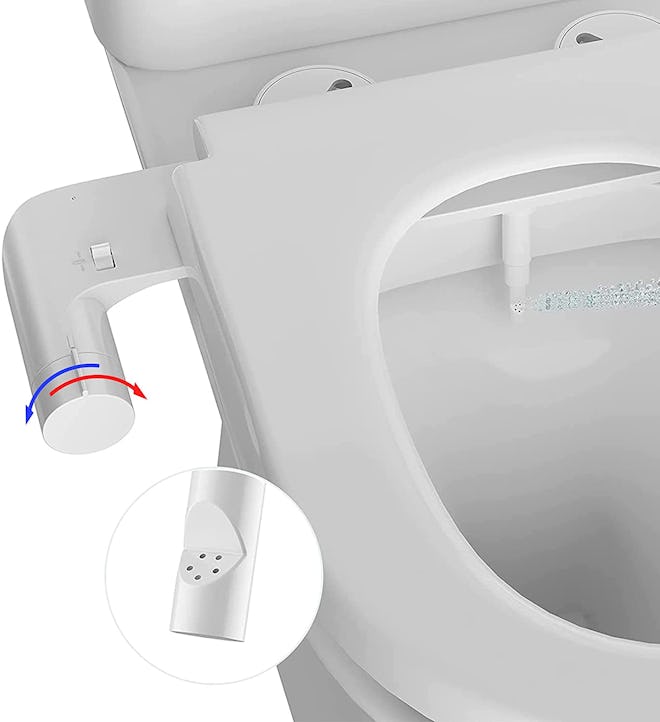 AMAZING FORCE Hot and Cold Bidet Toilet Attachment