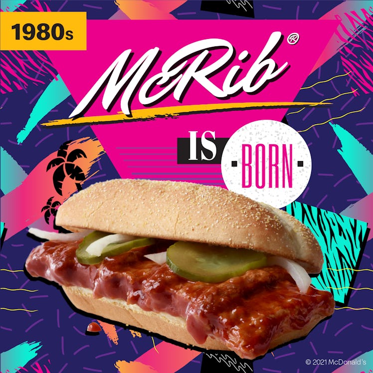 Here's when the McRib is coming back in 2021 because it's so soon.