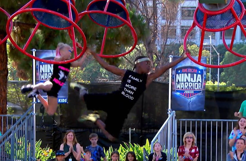 American Ninja Warrior Junior is an athletic competition show for kids.