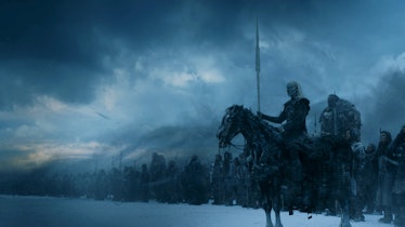 The army of the dead in the Game of Thrones Season 7 finale