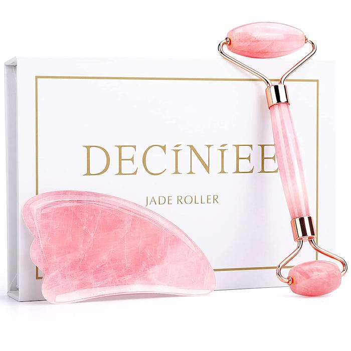 Deciniee Jade Roller and Gua Sha Set