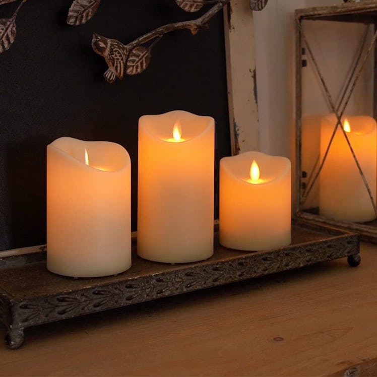 Homemory Flameless Candles (Set of 3)