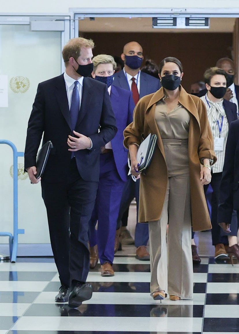 Prince Harry and Meghan Markle at the UN, New York