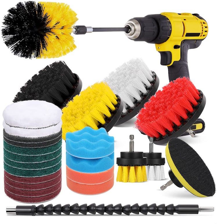 Hiware 26-Piece Drill Brush Set 