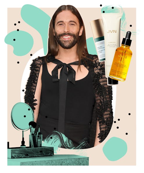 Jonathan Van Ness speaks to Bustle about their JVN haircare line, go-to beauty products, and upcomin...