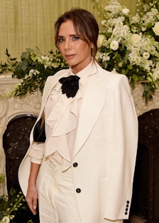 Victoria Beckham attends the British Vogue and Tiffany & Co. Fashion and Film Party at Annabel's on ...