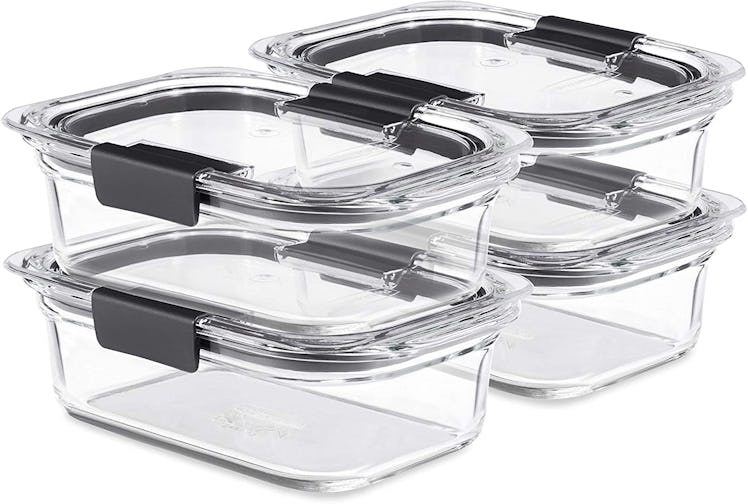 Rubbermaid Brilliance Glass Food Containers (4-Pack)