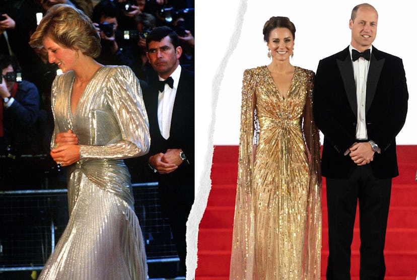 Here's every time Kate Middleton channeled Princess Diana with her style.