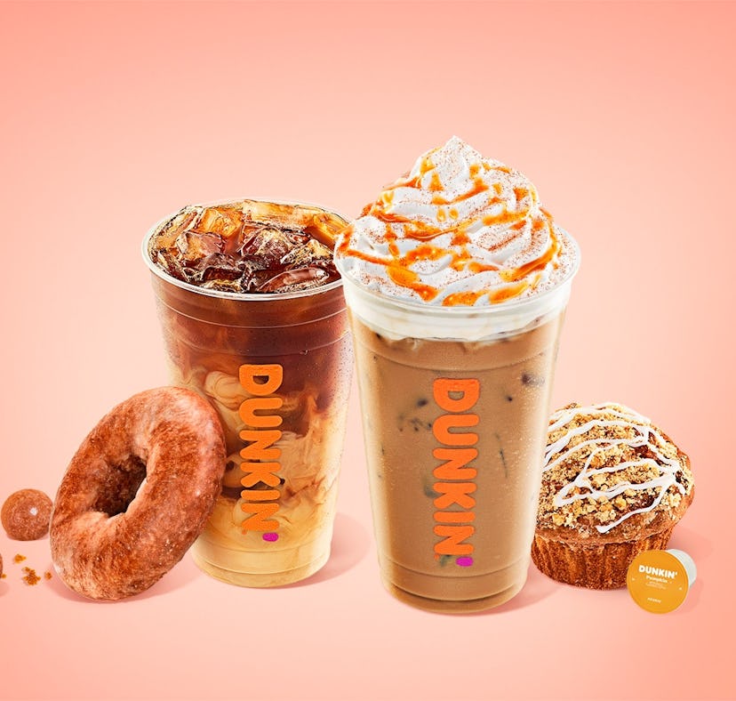 Dunkin's free drink deal in September and October 2021 is clutch.