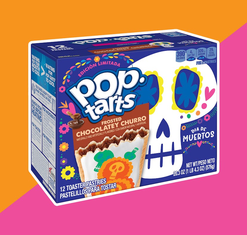 Pop-Tarts' Día de Muertos Chocolate Churro flavor supports Latinx artists.