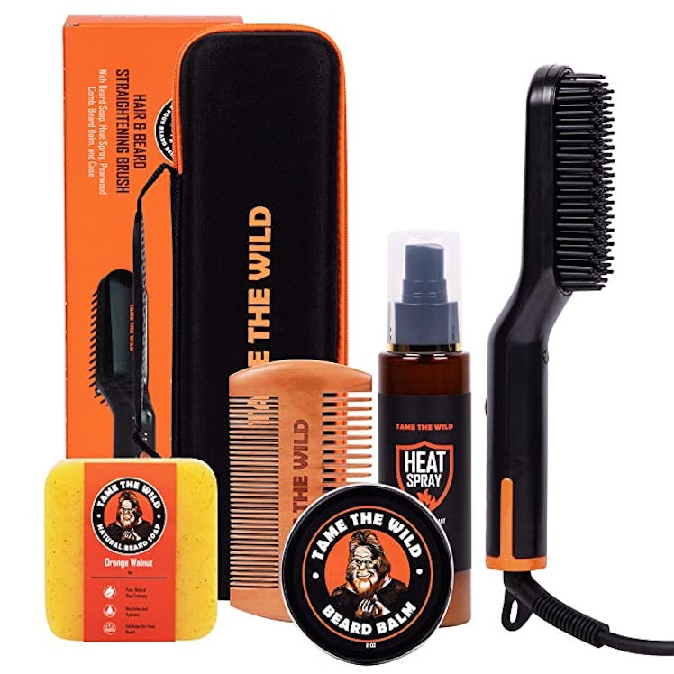 Tame's Easy Glide Beard Straightener Essentials Kit