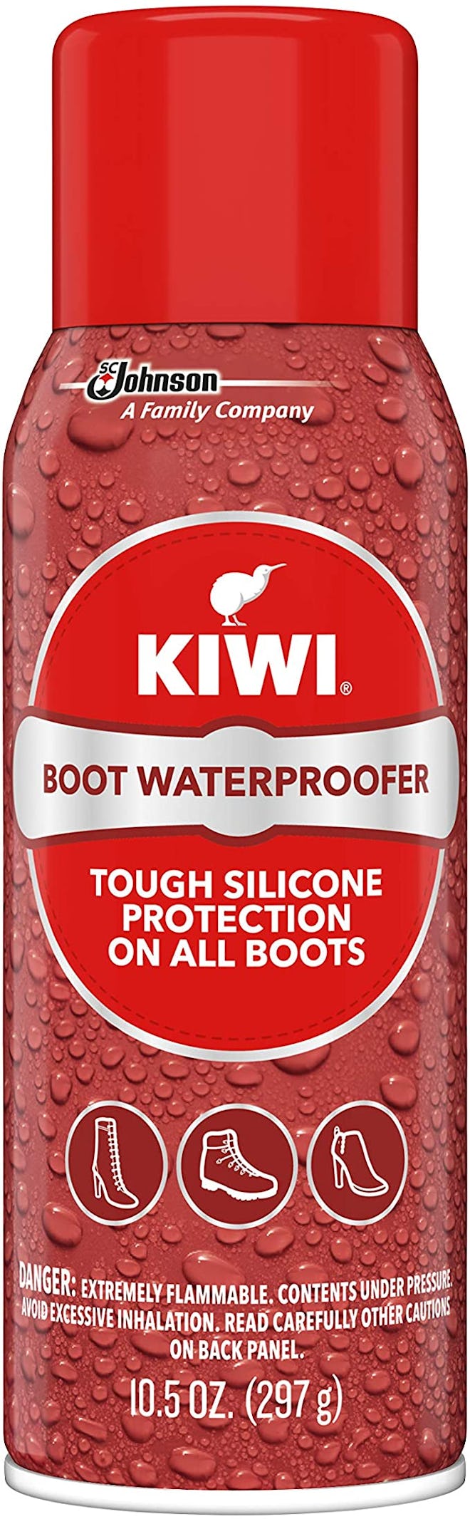 KIWI Boot Waterproofer Spray Bottle