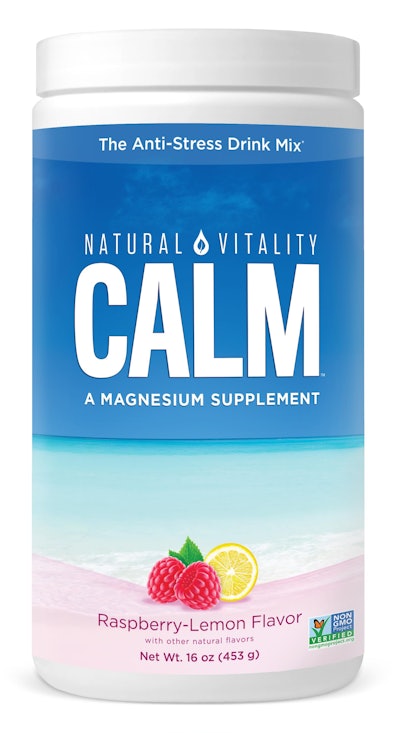 Natural Vitality CALM® Raspberry Lemon Flavor