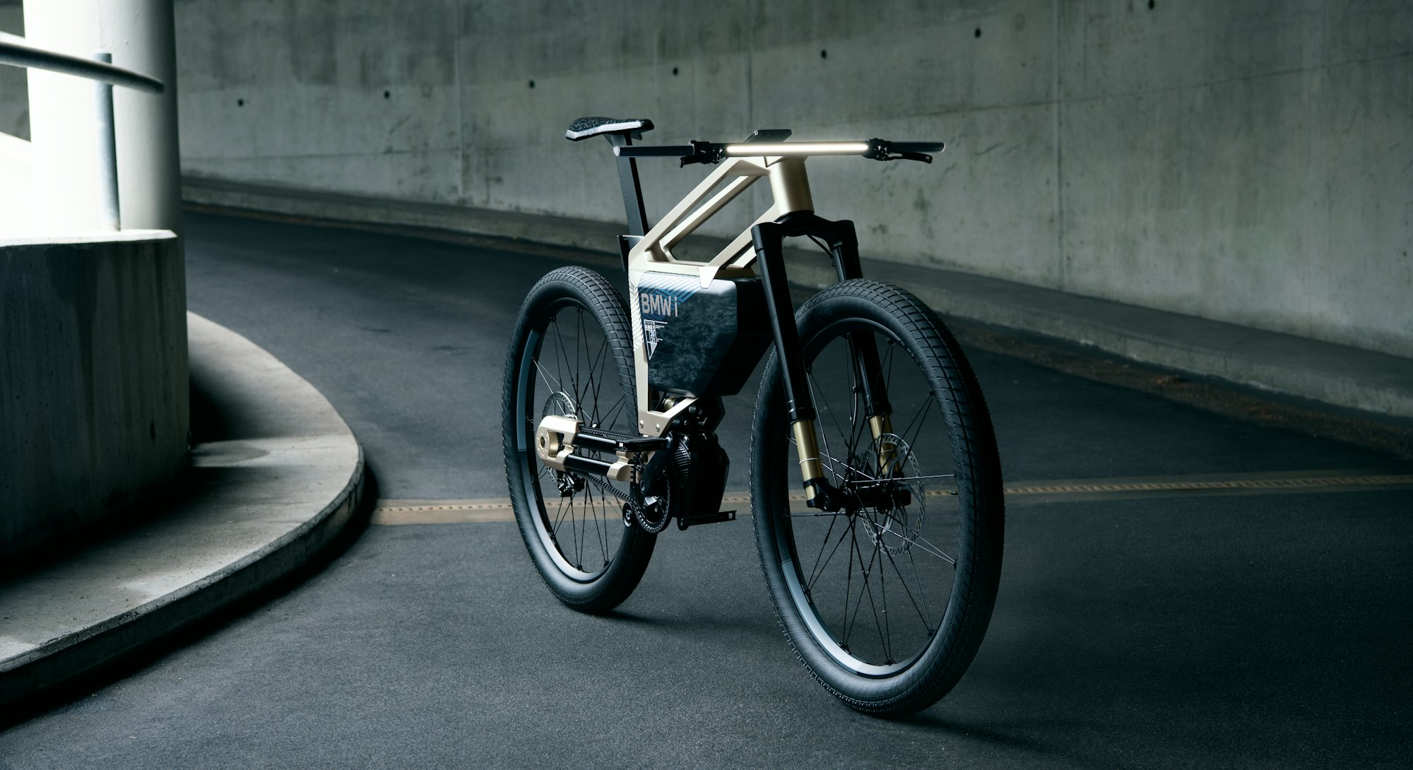 A BMW e-bike concept called i Vision AMBY which is between an electric bicycle and an electric motor...