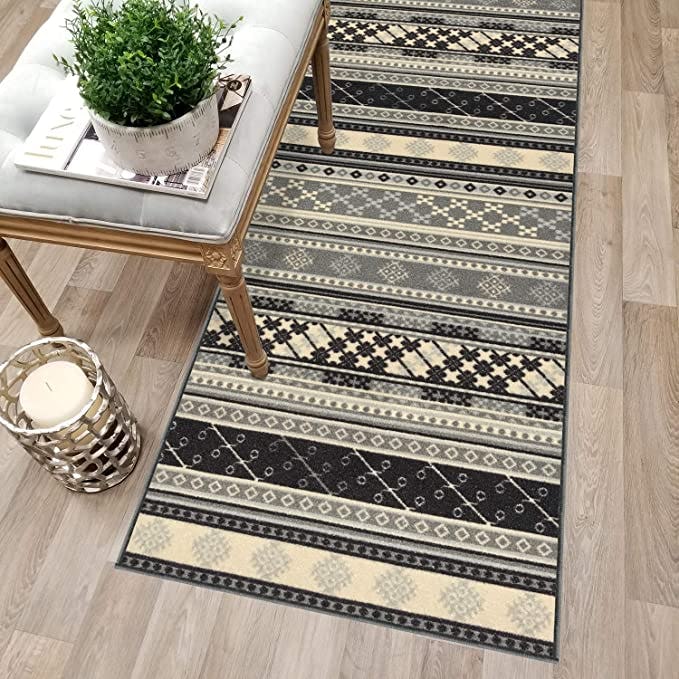 Kapaqua Turkish Non-Slip Runner Rug