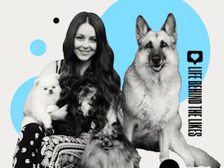 Vanessa de Prophetis' Girl With The Dogs TikTok account is filled with cute grooming videos.