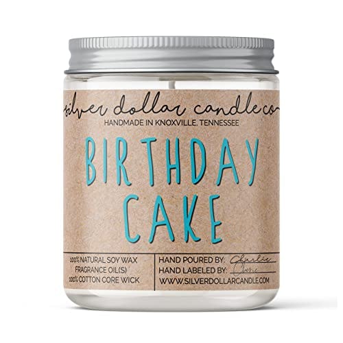 Silver Dollar Candle Co. Birthday Cake Scented Candle