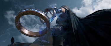 Wenwu wielding the Ten Rings in Shang-Chi