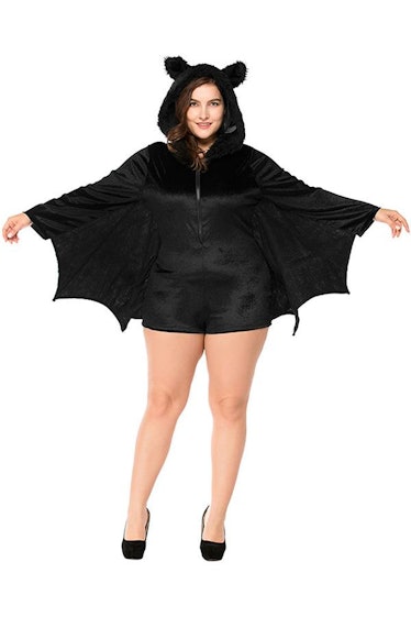 Halloween Plus Size Womens' Bat Costume