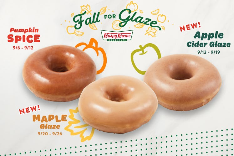 How long are Krispy Kreme’s fall 2021 doughnuts available? Act fast.