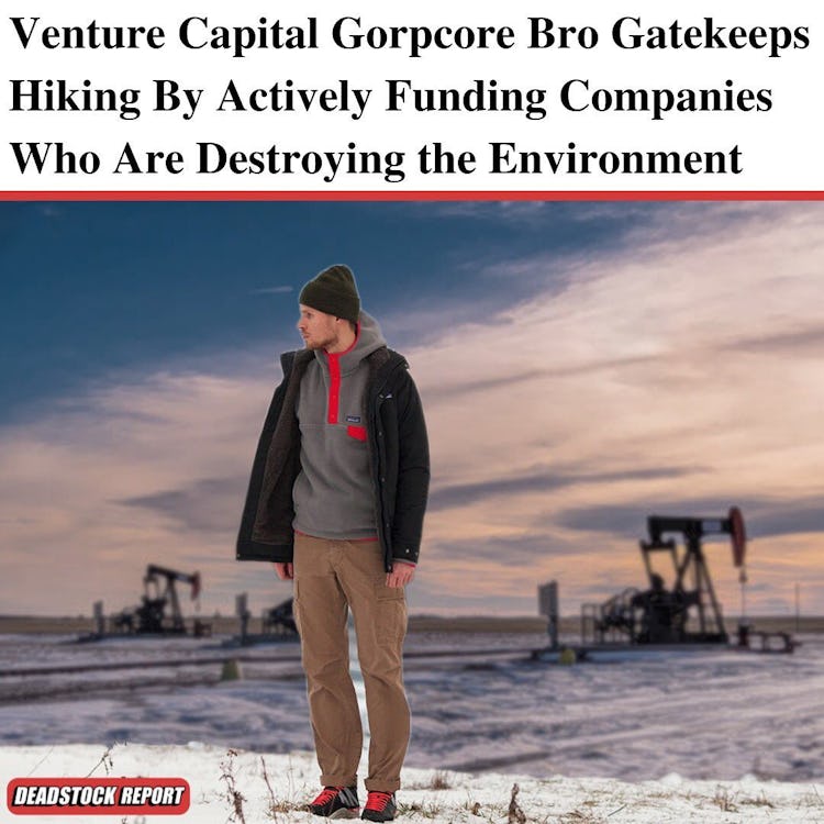 deadstock report streetwear memes gorpcore 