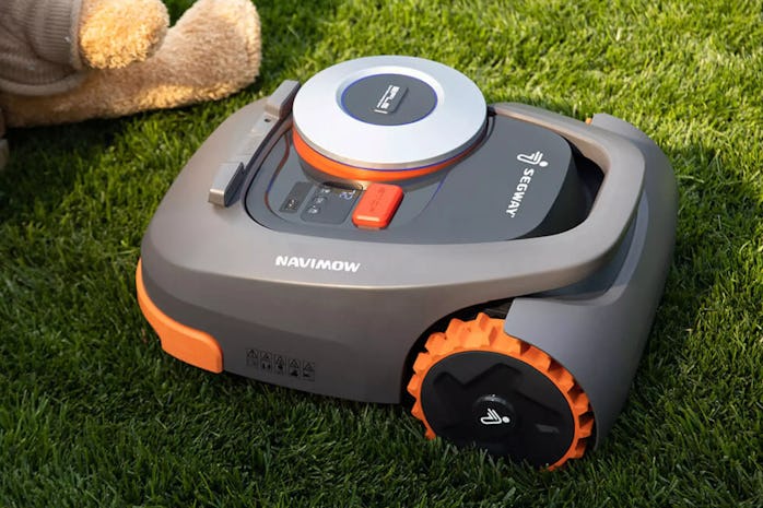 Segway's Navimow is the company's first autonomous robotic lawnmower. 