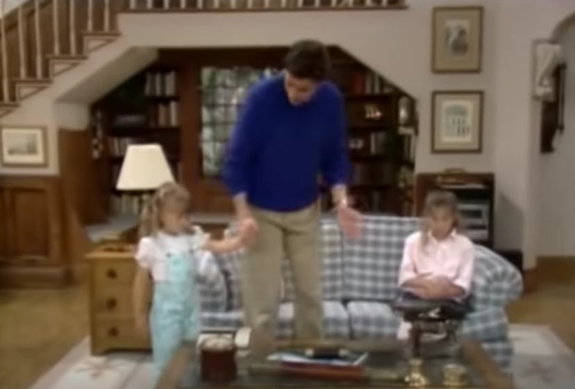 Mary Kate and Ashley Olsen star in Full House.