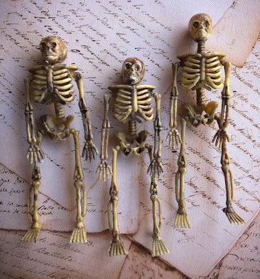 Mini Halloween Skeletons