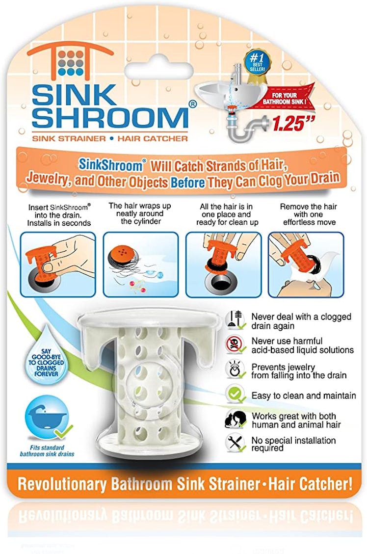 SinkShroom The Revolutionary Sink Drain Protector